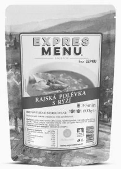 Expres Menu Rajská polévka s rýží 600 g